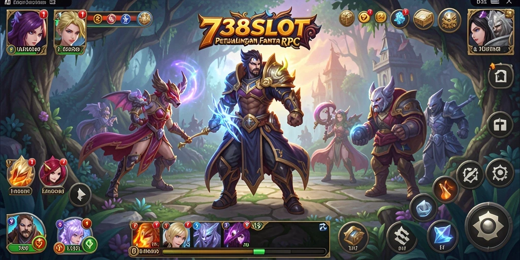 Gameplay 738SLOT yang menakjubkan dan penuh aksi di dunia RPG.