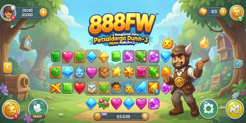 Gameplay menyenangkan dan penuh warna dari 888FW.