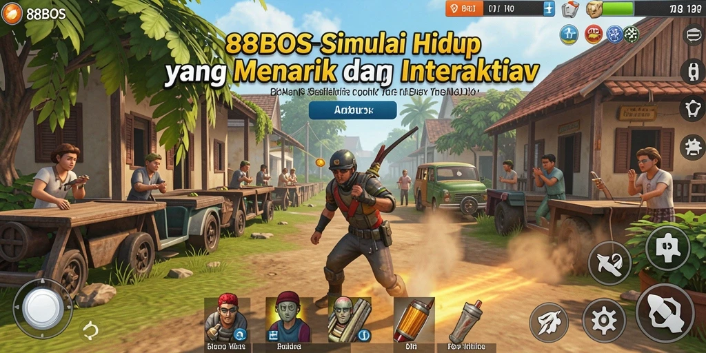 Tampilan menarik dari gameplay <strong>88BOS</strong> yang penuh interaksi.