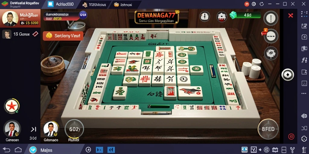 Tampilan gameplay DEWANAGA77 yang menarik dan seru.