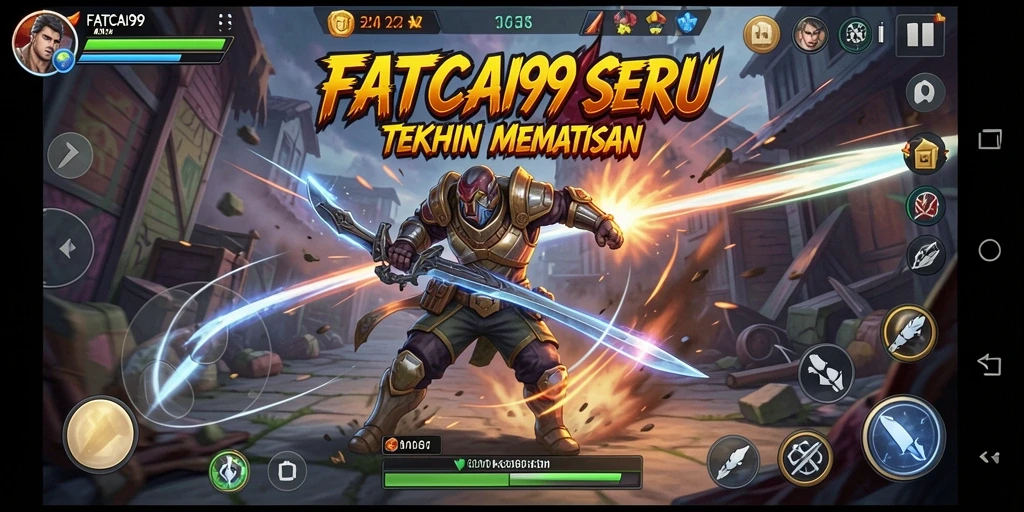 Tampilan gameplay seru di FATCAI99 dengan aksi Fighting menarik.