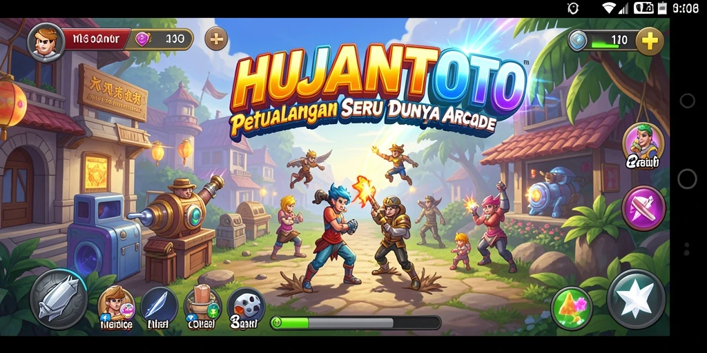 Gameplay seru HUJANTOTO dengan tampilan menarik dan tantangan mendebarkan.