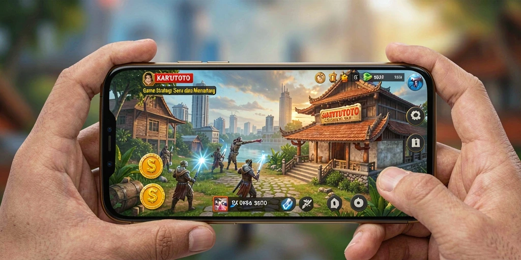 Gameplay menarik KARTUTOTO menampilkan pertempuran strategi yang intens.