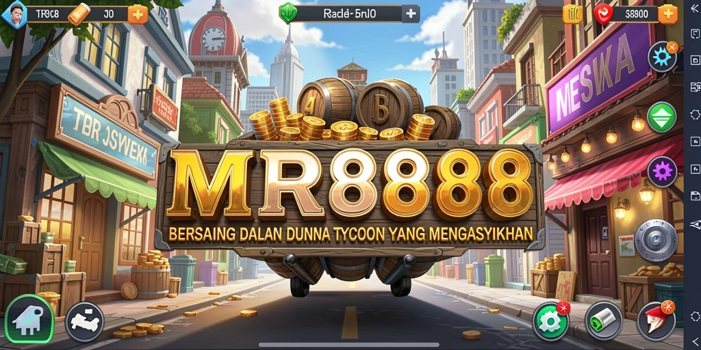 Screenshot gameplay MR888 yang menampilkan momen strategis dan pengambilan keputusan.